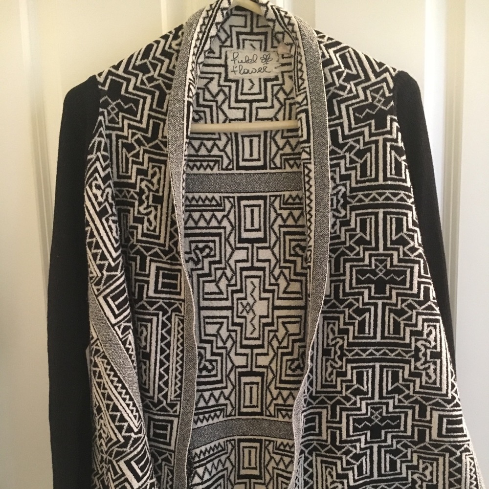 Field of Flowers cardigan, EUC